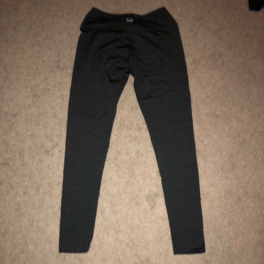 Solow gym pants leggings charcoal size medium